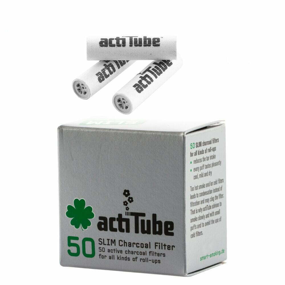 Фильтры ActiTube Active Slim Charcoal 50 шт