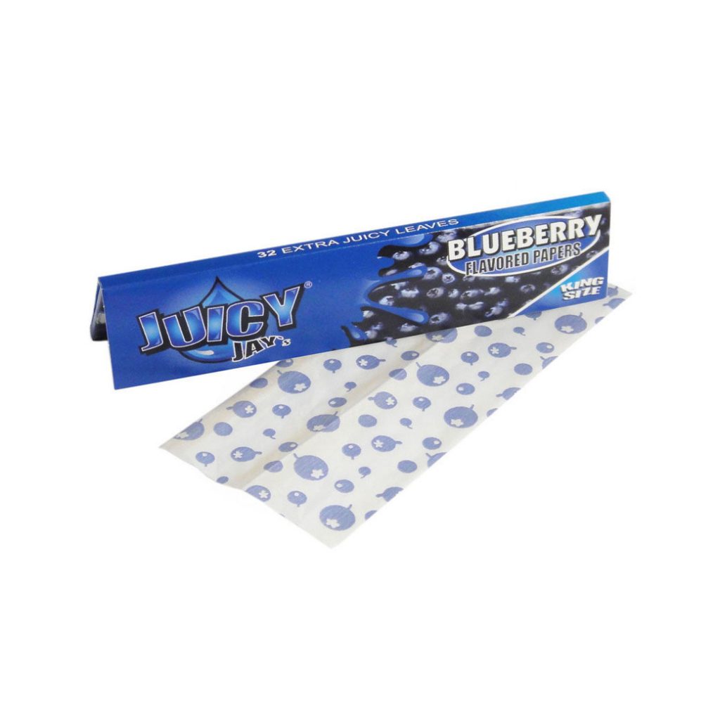 Бумага Juicy Jays Blueberry King-Size Slim