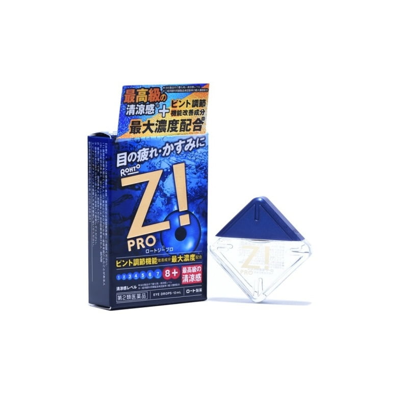 Японские капли для глаз Rohto Z Pro 8+