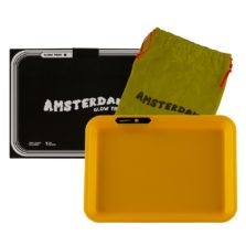 Поднос Amsterdam Acrylic LED Yellow 28 x 21 см фото 2