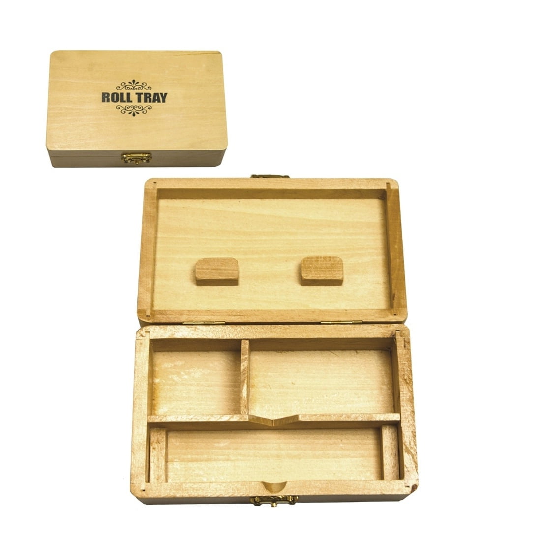 Контейнер Roll Tray Wooden Box