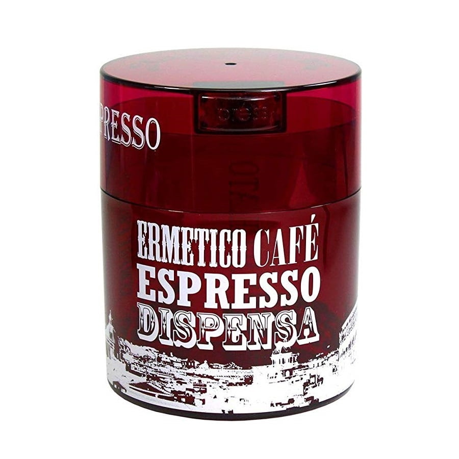 Вакуумный контейнер Coffevac Espresso Red Tin 0.8 литра