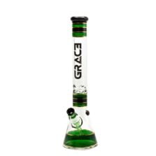 Бонг Grace Glass Classic Beaker Series Green фото 1