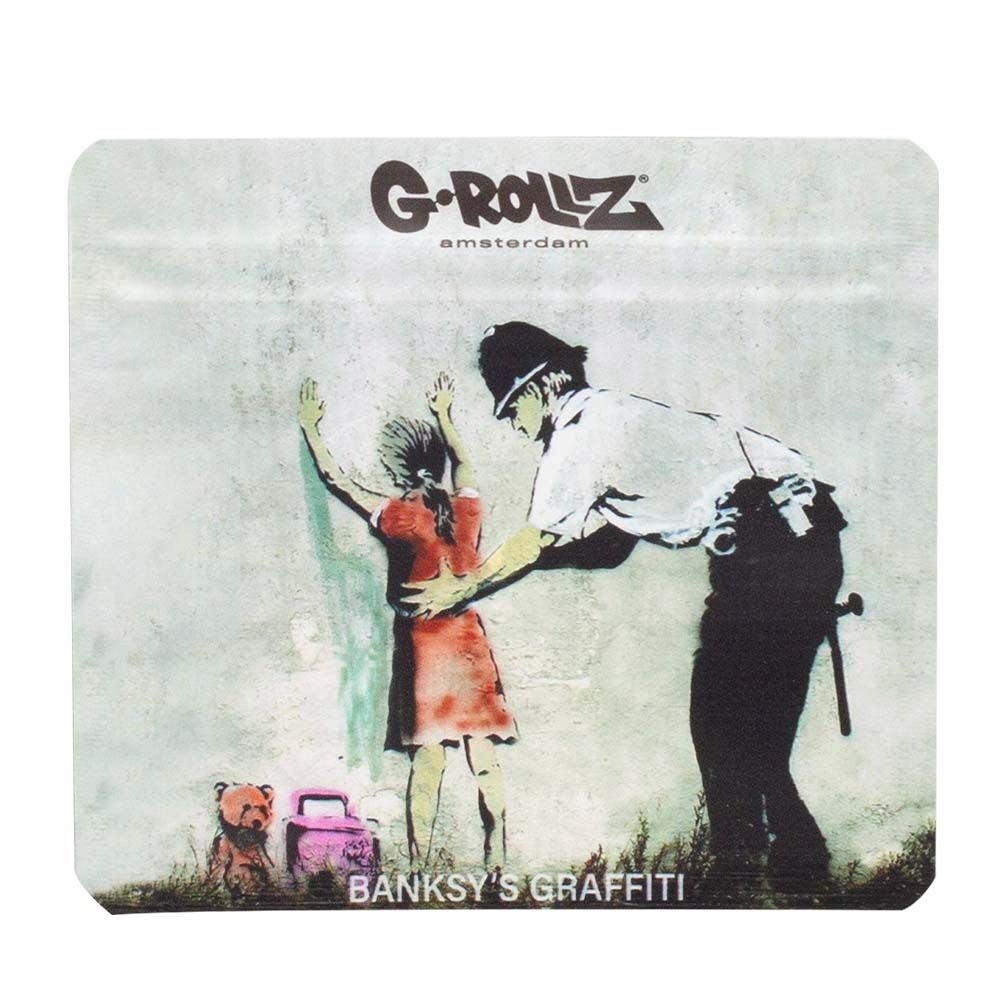 Пакет Ziplock G-Rollz Banksy Girl Being Frisked 90×80 мм