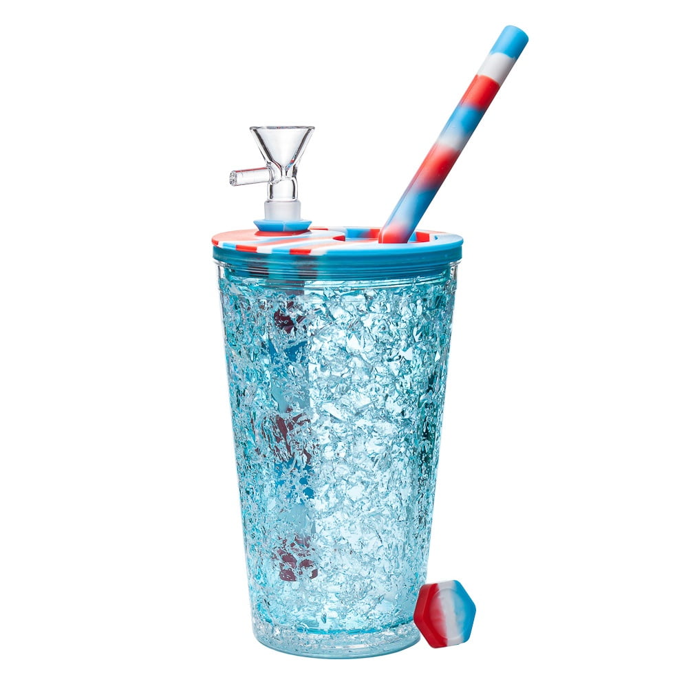 Бонг пластиковый Freeze Cup Bubbler