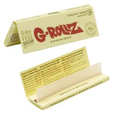 Бумажки G-Rollz Organic Hemp Extra Thin 1¼ фото 2