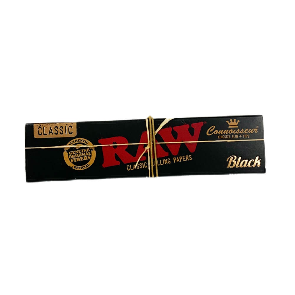 Бумажки RAW Connoisseur Acacia Gum King Size с фильтрами