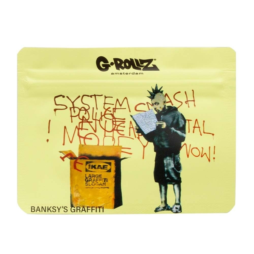 Пакет Ziplock G-Rollz Banksy’s Ikae Punk 105×80 мм