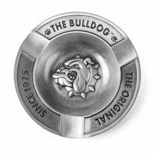 Пепельница The Bulldog Embossed металлическая фото 1