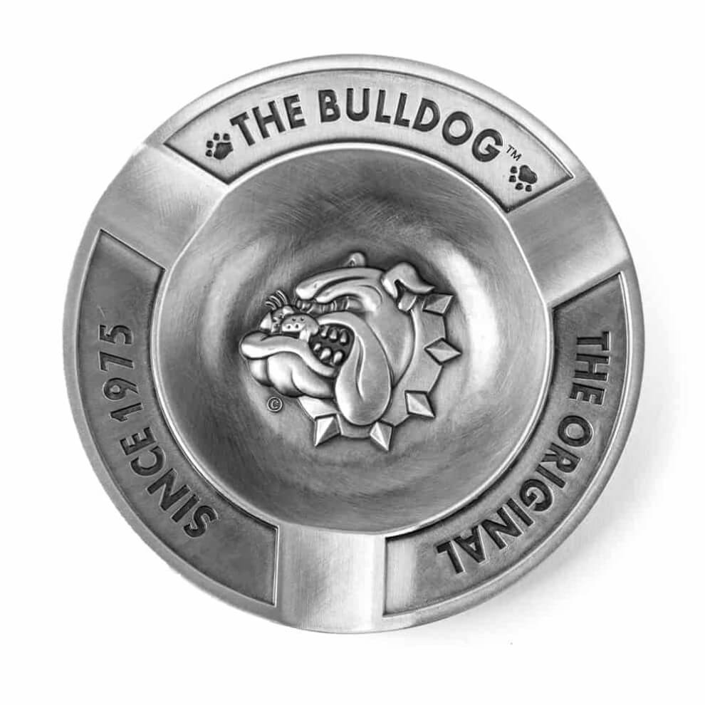 Пепельница The Bulldog Embossed металлическая