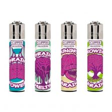 Зажигалка Clipper Brains фото 1