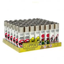 Зажигалка Clipper Forbidden Symbols фото 2