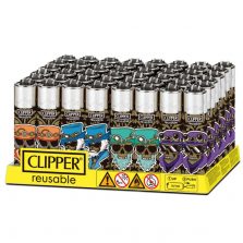 Зажигалка Clipper Marked Skulls 3 фото 2